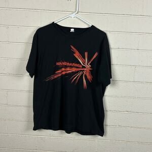 Soundgarden 2011 Tour Black Band Tee size L
